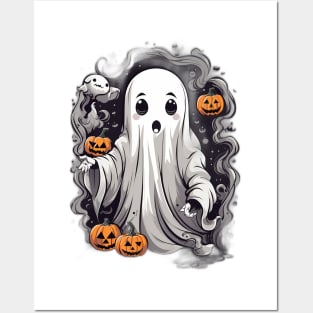 Halloween Ghost Posters and Art